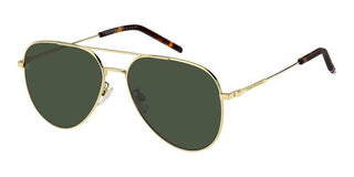 Tommy Hilfiger Th 2111/g/s Men Gold Pilot Sunglasses