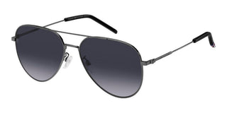 Tommy Hilfiger Th 2111/g/s Men Ruthenium Pilot Sunglasses