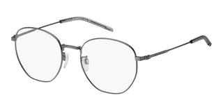 Tommy Hilfiger Th 2114/f Men Ruthenium Round Eyeglasses