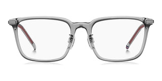 Tommy Hilfiger Th 2116/f Men Transparent Squared Eyeglasses