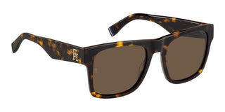Tommy Hilfiger TH 2118/S women Havana Squared Sunglasses