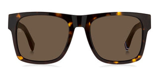 Tommy Hilfiger TH 2118/S women Havana Squared Sunglasses