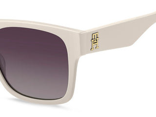 Tommy Hilfiger Th 2118/s Women White Squared Sunglasses