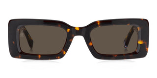 Tommy Hilfiger TH 2125/S women Havana Rectangle Sunglasses