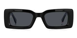 Tommy Hilfiger TH 2125/S women Black Rectangle Sunglasses
