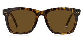 Tommy Hilfiger TH 2184/S men Havana Rectangle Sunglasses
