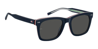 Tommy Hilfiger Th 2184/s Men Blue Rectangle Sunglasses