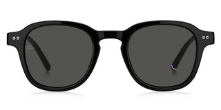 Tommy Hilfiger Th 2185/s Men Black Rectangle Sunglasses