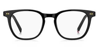 Tommy Hilfiger Th 2187 Men Black Rectangle Eyeglasses