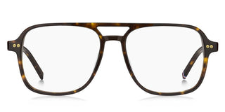 Tommy Hilfiger Th 2188 Men Havana Squared Eyeglasses