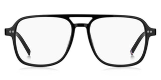 Tommy Hilfiger Th 2188 Men Black Squared Eyeglasses