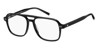 Tommy Hilfiger Th 2188 Men Black Squared Eyeglasses