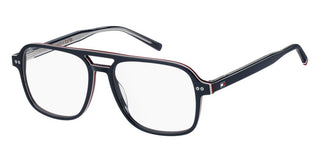 Tommy Hilfiger Th 2188 Men Blue Squared Eyeglasses