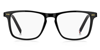 Tommy Hilfiger Th 2189 Men Black Rectangle Eyeglasses