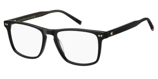 Tommy Hilfiger Th 2189 Men Black Rectangle Eyeglasses