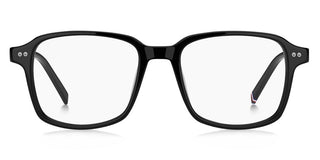 Tommy Hilfiger Th 2190 Men Black Rectangle Eyeglasses