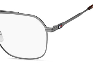 Tommy Hilfiger Th 2194 Men Black Rectangle Eyeglasses
