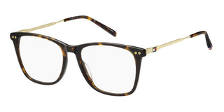 Tommy Hilfiger Th 2195 Men Havana Rectangle Eyeglasses