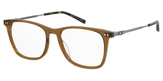 Tommy Hilfiger TH 2195 men Brown Rectangle Eyeglasses