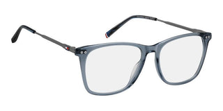 Tommy Hilfiger Th 2195 Men Blue Rectangle Eyeglasses