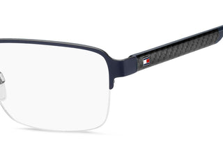 Tommy Hilfiger Th 2197 Men Blue Rectangle Eyeglasses