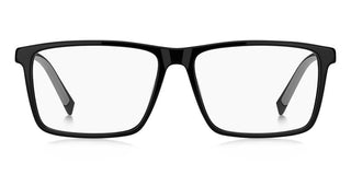 Tommy Hilfiger Th 2198 Men Black Rectangle Eyeglasses