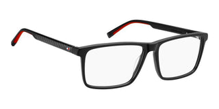 Tommy Hilfiger Th 2198 Men Black Rectangle Eyeglasses