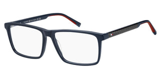 Tommy Hilfiger Th 2198 Men Blue Rectangle Eyeglasses