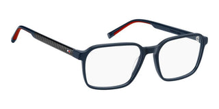 Tommy Hilfiger Th 2199 Men Blue Rectangle Eyeglasses