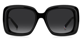 Tommy Hilfiger Th 2208/s Women Black Squared Sunglasses