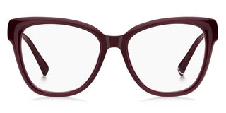 Tommy Hilfiger Th 2209 Women Red Rectangle Eyeglasses
