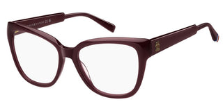 Tommy Hilfiger Th 2209 Women Red Rectangle Eyeglasses