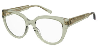 Tommy Hilfiger Th 2210 Women Green Cat Eye Eyeglasses