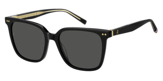 Tommy Hilfiger TH 2211/S women Black Squared Sunglasses