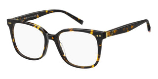 Tommy Hilfiger TH 2214 women Havana Rectangle Eyeglasses