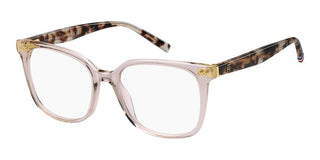 Tommy Hilfiger Th 2214 Women Pink Rectangle Eyeglasses