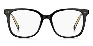 Tommy Hilfiger Th 2214 Women Black Rectangle Eyeglasses
