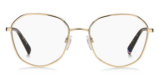 Tommy Hilfiger Th 2221 Women Rose Gold Geometric Eyeglasses