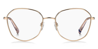Tommy Hilfiger Th 2221 Women Rose Gold Geometric Eyeglasses