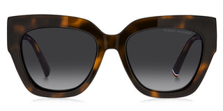 Tommy Hilfiger Th 2223/s Women Havana Squared Sunglasses