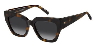 Tommy Hilfiger Th 2223/s Women Havana Squared Sunglasses