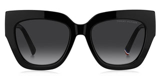 Tommy Hilfiger Th 2223/s Women Black Squared Sunglasses