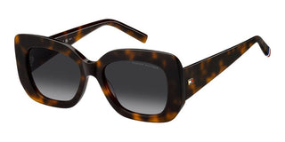 Tommy Hilfiger Th 2224/s Women Havana Rectangle Sunglasses