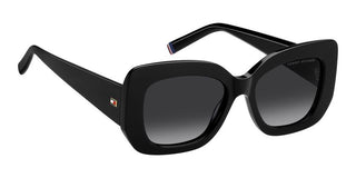Tommy Hilfiger Th 2224/s Women Black Rectangle Sunglasses