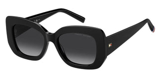 Tommy Hilfiger Th 2224/s Women Black Rectangle Sunglasses