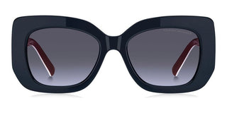 Tommy Hilfiger Th 2224/s Women Blue Rectangle Sunglasses