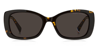 Tommy Hilfiger Th 2225/s Women Havana Rectangle Sunglasses