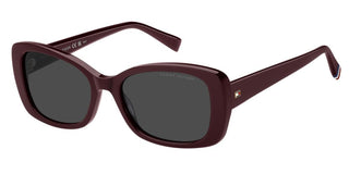 Tommy Hilfiger Th 2225/s Women Red Rectangle Sunglasses