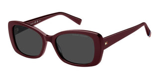 Tommy Hilfiger Th 2225/s Women Red Rectangle Sunglasses