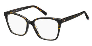 Tommy Hilfiger Th 2227 Women Havana Rectangle Eyeglasses